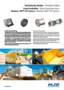 Technische Daten / Modulare SMF®-CRT-Systeme • Product Data /