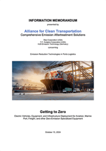 Emission Reduction Technologies in Ports Logistics · Information Memorandum